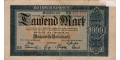 Germany (BAYERN) 1000 1922 VF+ PS-924/3